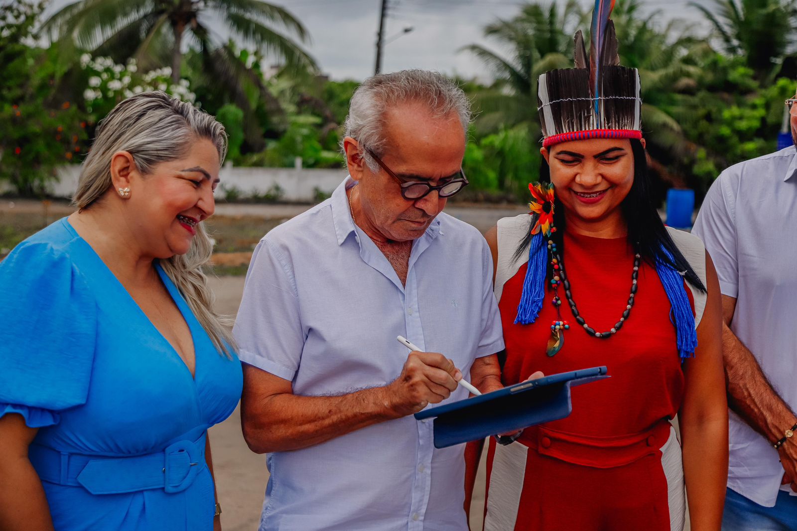 Prefeito autoriza início de obras da Praça do Cuiá, que será a 2ª no bairro construída pela atual gestão